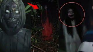 7 PENAMPAKAN HANTU TERSERAM KUNTILANAK MERAH DAN POCONG MENGEJAR | PENAMPAKAN TERSERAM DAN TERJELAS