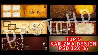 EDITABLE KARIZMA ALBUM DESIGN 12 X 36 (PSD) #DPST_001