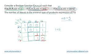 GATE 2021 SET-2 | DLD | BOOLEAN FUNCTION | GATE TEST SERIES | SOLUTIONS ADDA | EXPLAINED BY POOJA
