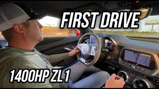 First drive in my TWIN TURBO, TH400 2019 ZL1! (Sounds amazing)