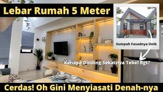 Jago Atur Denahnya  Rumah 5x12 Dinding Sekat Tebel Banget