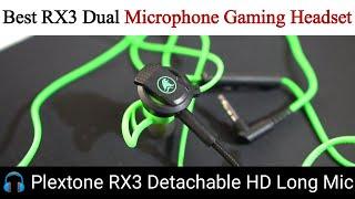 Plextone RX3 Review | Mic Test of xMowi RX3 Unboxing | RX3 Gaming Headphone | Rja 500