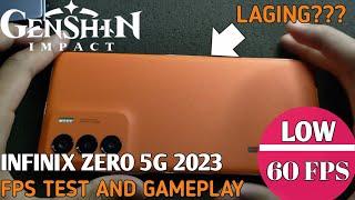 This Phone Is a Beast Infinix Zero 5G 2023 Dimensity 920 Test Game Genshin Impact | Low 60 Fps