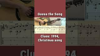 Guess the Song Challenge No.44 #shorts #guessthesong #guitartab #guitar