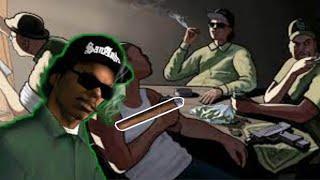 GTA SA •||• Ryder Smoking Blunts Compilation