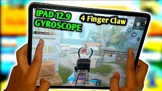 IPAD PRO 2020 12.9 PUBG TEST WITH FULL GYRO | 4 FINGER CLAW HANDCAM