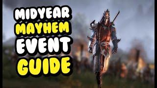 ESO Midyear Mayhem Event GUIDE - NEW COLLECTIBLES! DONT MISS THIS!