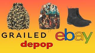 Ultimate Reseller Guide to Grailed, eBay, Depop for High Fashion, Thrift, and Archive