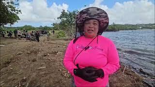 Several GovGuam agencies & volunteers work to restore Pago Bay shoreline