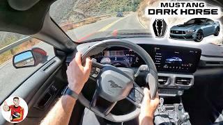 Saddle Up // 2024 Ford Mustang Dark Horse 10-Speed Drive Review (POV)