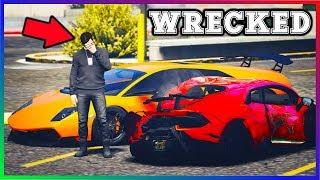 GTA 5 Roleplay - I WRECKED His Lamborghini Huracan! | RedlineRP