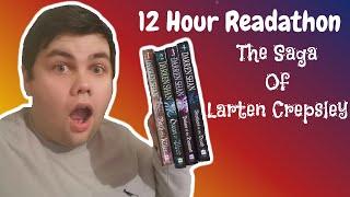 I Read The Saga Of Larten Crepsley in 12 Hours! ||12 Hour Readathon -SPOILER FREE||