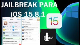 TUTORIAL  JAILBREAK iOS 15.8.1 (NO Checkra1n) en WINDOWS