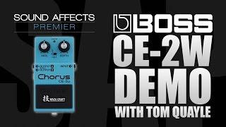 Boss CE-2W Vibrato Pedal Demo Review