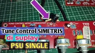 Cara Supaya Tune Control Simetris bisa di Suplai PSU SINGEL SUPLAY