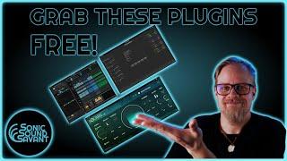 THREE nice free plugins to grab! No talking!