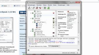 Teamspeak 3 - Tutorial [german/HD]