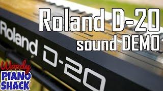 Roland D20 demo | Best of the presets | Roland D10 D110 synths