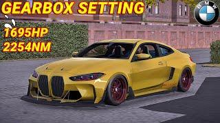 CPM NEW UPDATE BMW M4 G82 GEARBOX SETTING 1695HP