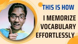 This method helped me upgrade  and memorize vocabulary easily || Follow this technique ️||