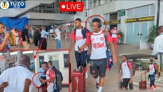 LIVE_Utashangaa!!! TUKIO Waliliofanya Mashabiki Kwa CHASAMBI Airport | Msafara Mzima Watua Kinyonge