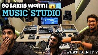 80 LAKHS WORTH MUSIC STUDIO TOUR!!! || COVER SONG RECORDING || DAVIS PRODUCTIONS