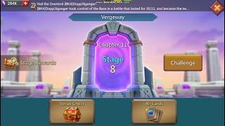 Lords Mobile Vergeway Chapter 11 Stage 8