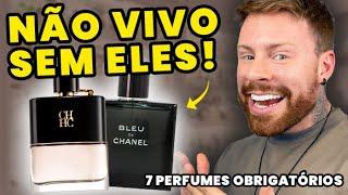 7 PERFUMES IMPORTADOS OBRIGATÓRIOS, que eu NÃO VIVO SEM | Perfumes Masculinos