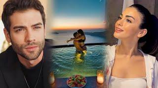 Shocking image of Burak Berkay and Özge Yağız on the beach #burakberkayakgül #özgeyağız #keşfet