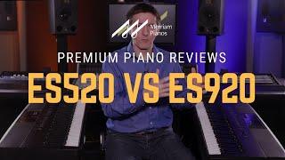 Kawai ES520 vs ES920 Digital Piano Comparison - New ES Series Portable Pianos!