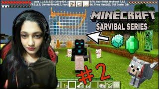 I Made A Beautiful House In Minecaft 1.18 Surviving Gameplay - Evil Night Radiyah