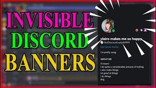 How to get an invisible discord banner