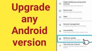 how to upgrade Android version | how to update Android version | how to upgrade Android version 13