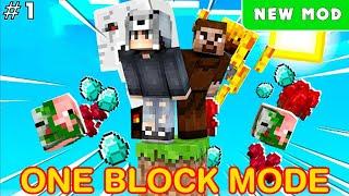 The BEST START EVER on ONE BLOCK Minecraft #01 | UJ Gamerz