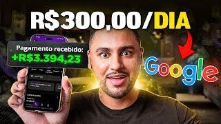 COMO GANHAR R$300 POR DIA COM O GOOGLE - RÁPIDO E FÁCIL, De Graça (Dinheiro Online)