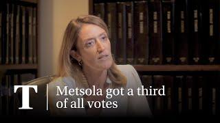 Roberta Metsola has enough support to seek second term as EP president