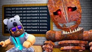 Can I ESCAPE Mr. Nightmare's School in Roblox? (Scary Obby)