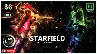 Photoshop Action download Free 2021 | Starfield effects | Lazy Creation