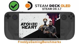 Atomic Heart (Test 08.24.2024) on Steam Deck OLED with Steam OS 3.7