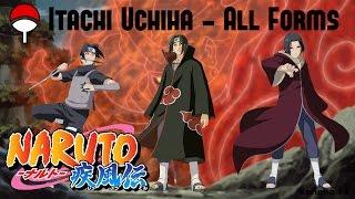 Itachi Uchiha - All Forms & Character Growth