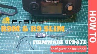 How to Update firmware on Frsky R9m and R9 Slim