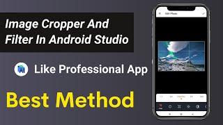 Crop image in android studio | Image cropper in android studio | how to add image cropper in app