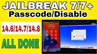 Jailbreak iPhone 7/7+ Passcode/Disabled 14.6/14.7.1/14.8 With minaUSB 1.1 | #hackintoshUX430UA