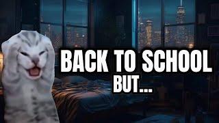 CAT MEMES: WHEN YOU GO BACK TO SCHOOL BUT...