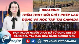 THAY ĐỔI LỚN về giấy phép lao động và học tập tại Canada trong năm mới 2025