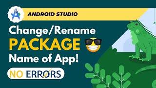 How to change/rename PACKAGE name of Android studio project - Codecanyon rename project - No Errors!