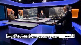 Green promises: Macron's proposals to save Europe's melting glaciers