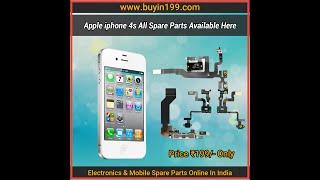 Buy 100% Original iPhone 4s Spare Parts , Charging Flex - on/off & Volume Flex - Buyin199.com