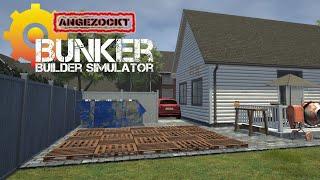 Bunker Builder Simulator  Ein kleiner Bunker Einblick #angezockt #demo #deutsch