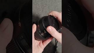 Включаем звук на полную  Canon EF 85mm f/1.8 #shorts #lens #asmr #boke #effi #асмр #оптика #боке